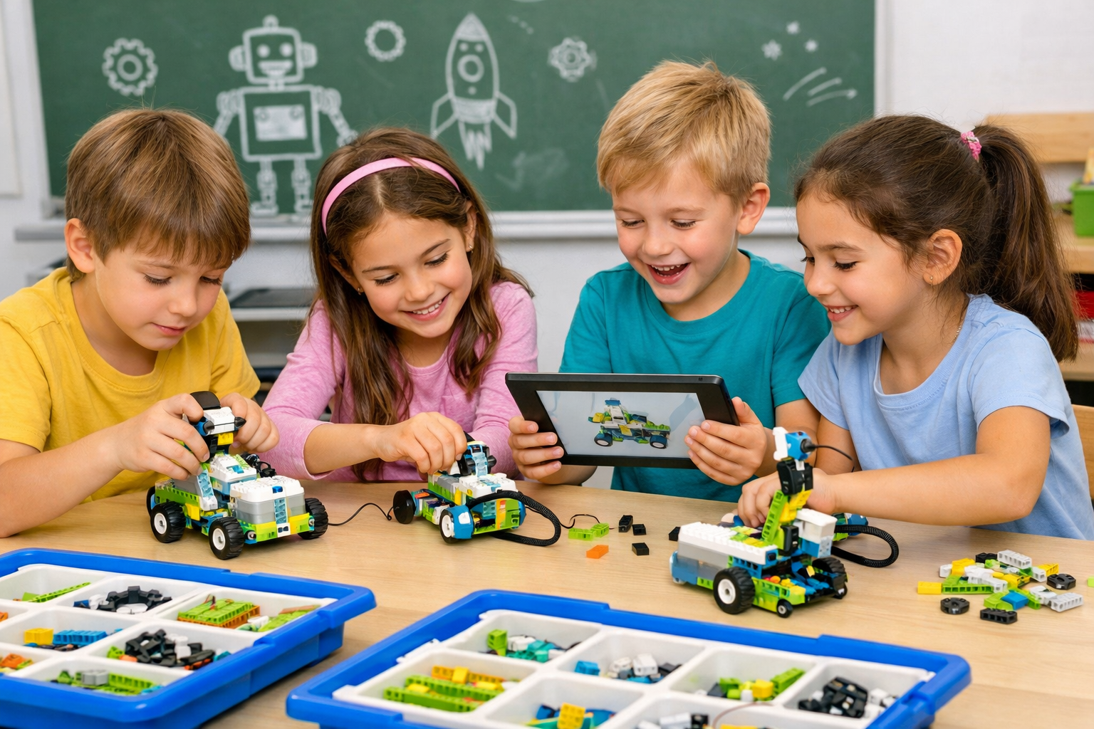 Mini Makers Robotics (6–7 años)